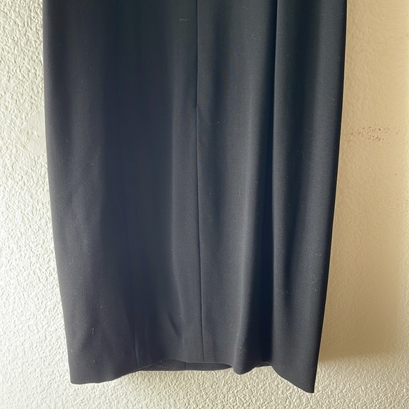 CHANEL Vintage Wool Sheath Dress, Black, L - Picture 16 of 16